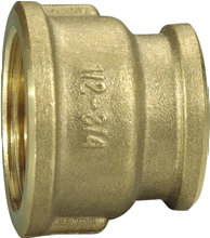 Formindskermuffe 3/4" x 1/2" messing